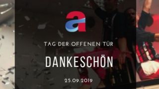 Dankeschön Tag der offenen Tür astendo